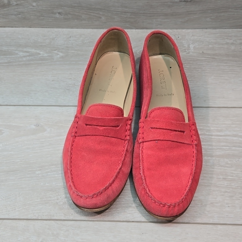 J.Crew Women Italy Oxford Loafer Slip on shoes sz 10 - Picture 3 of 11